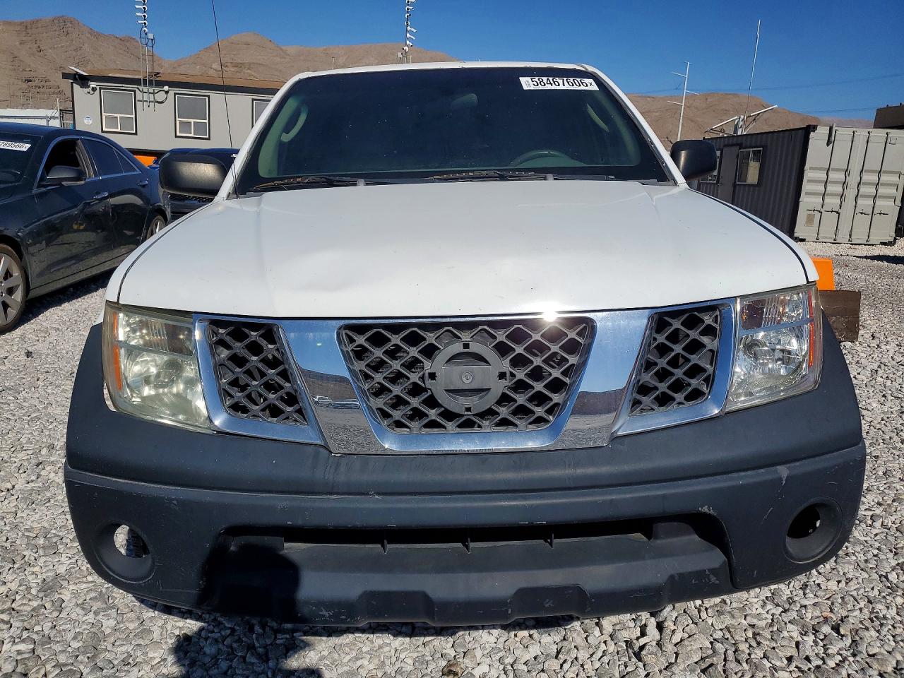 2007 Nissan Frontier King Cab Xe White vin: 1N6BD06T07C421284