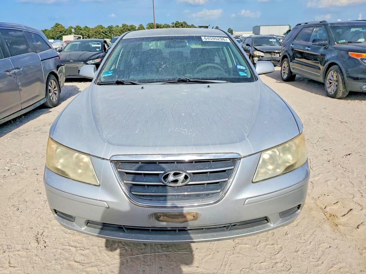 2009 Hyundai Sonata Gls Silver vin: 5NPET46C79H527488