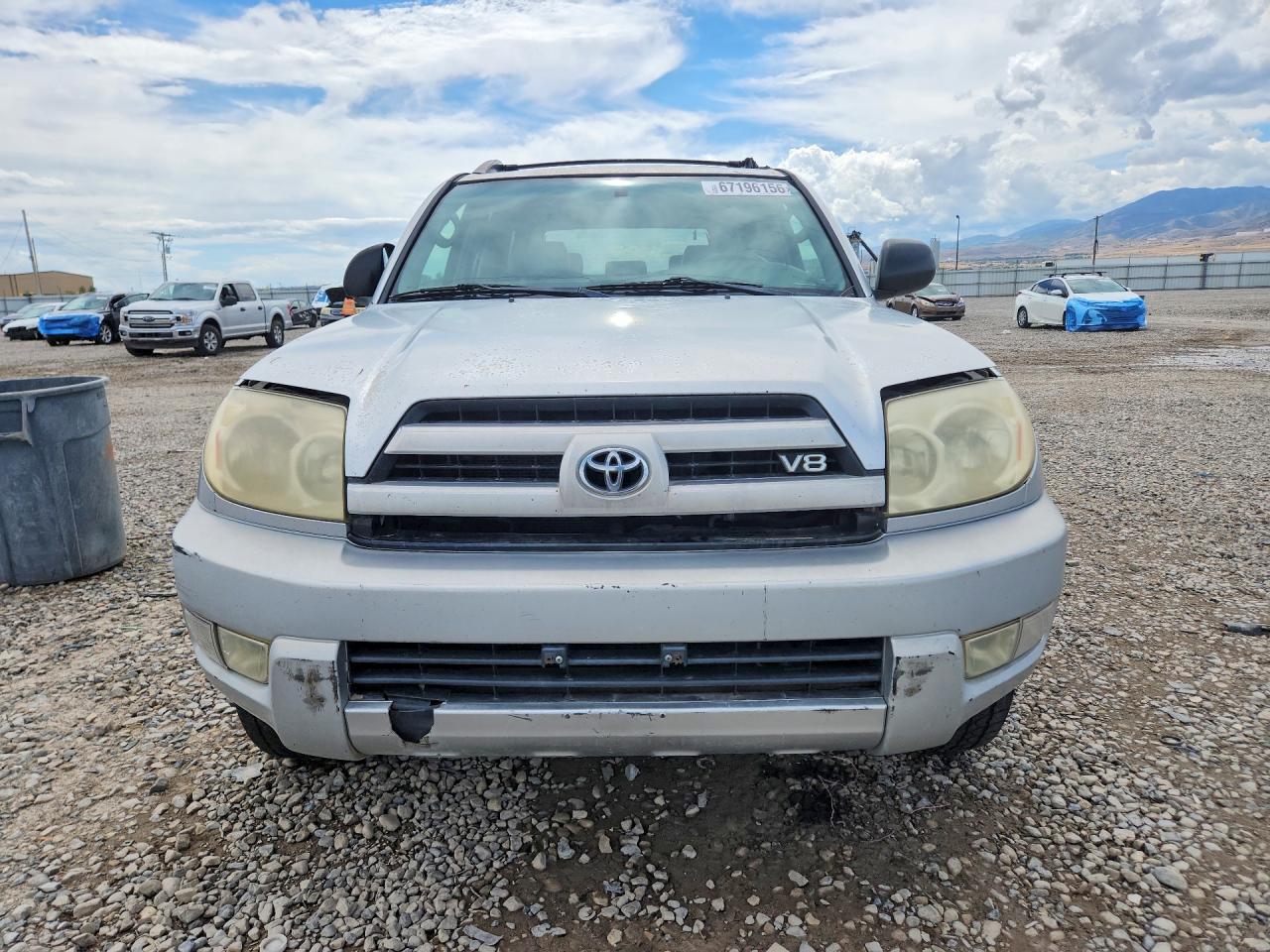 2003 Toyota 4runner Sr5 Silver vin: JTEBT14R430027734
