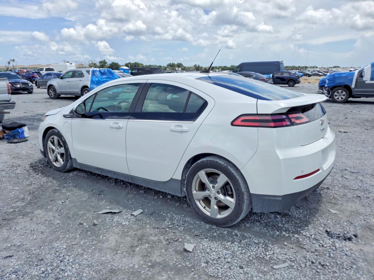 2014 Chevrolet Volt White vin: 1G1RF6E42EU139253
