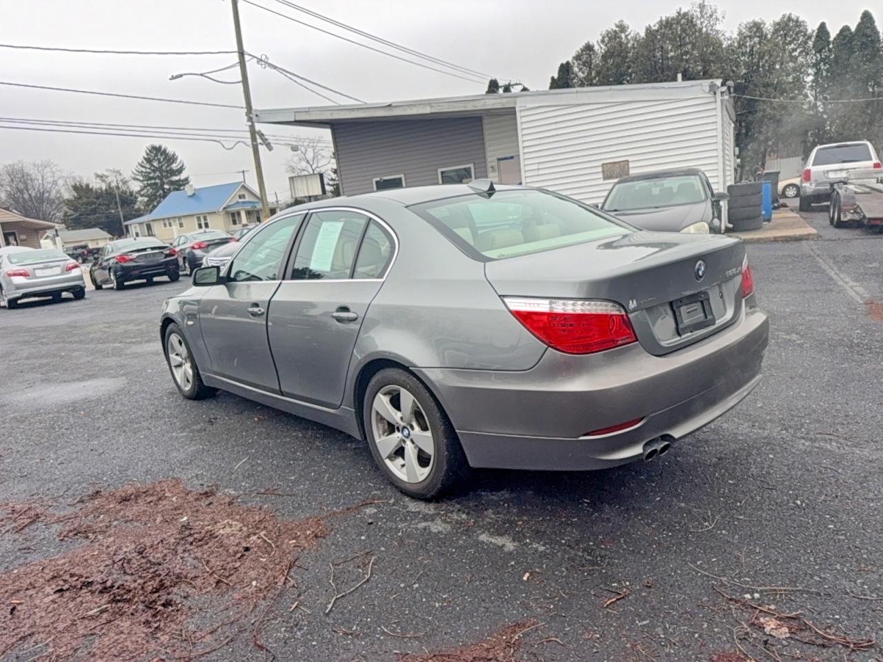 2008 Bmw 528 Xi Gray vin: WBANV13508C150511