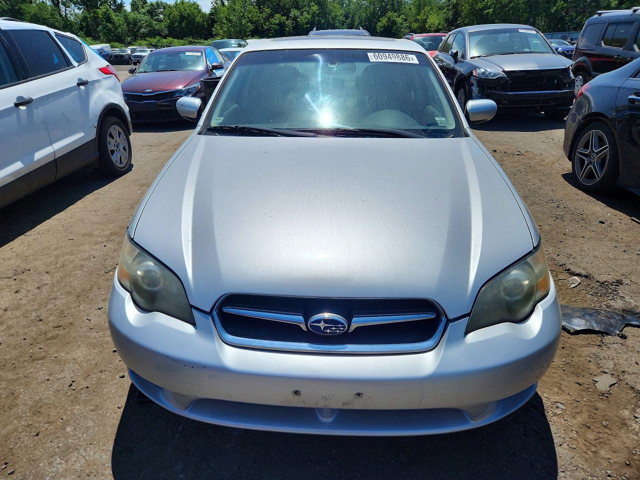 2005 Subaru Legacy 2.5i Limited Silver vin: 4S3BL626X57229627