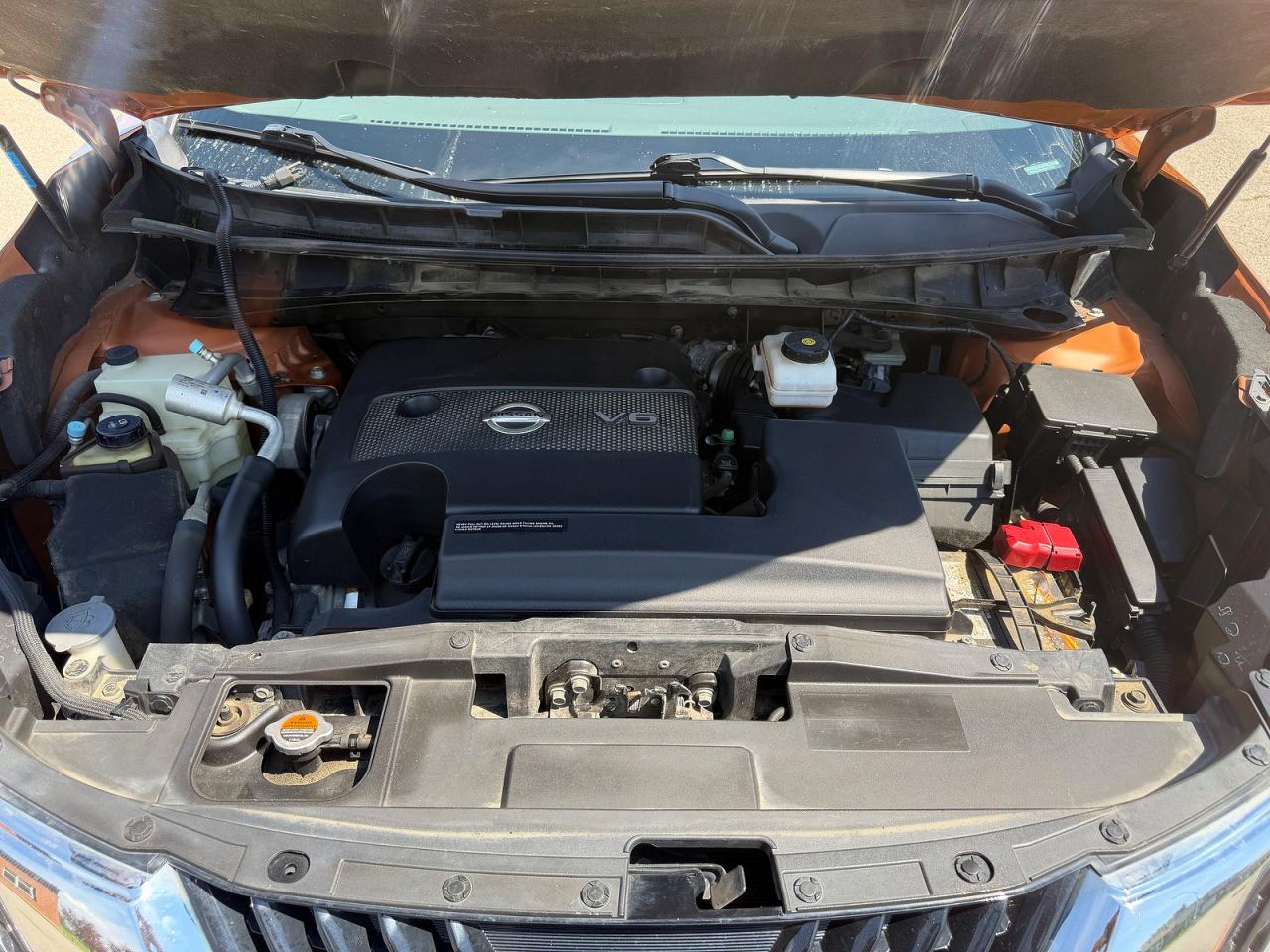 2015 Nissan Murano S Orange vin: 5N1AZ2MH4FN237832