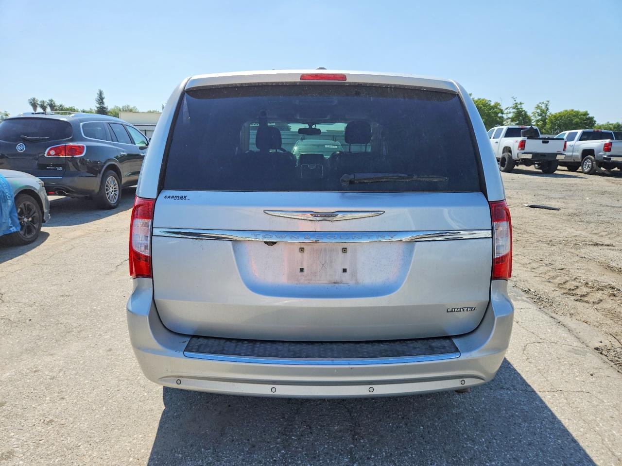 2011 Chrysler Town & Country Limited Silver vin: 2A4RR6DG1BR610838