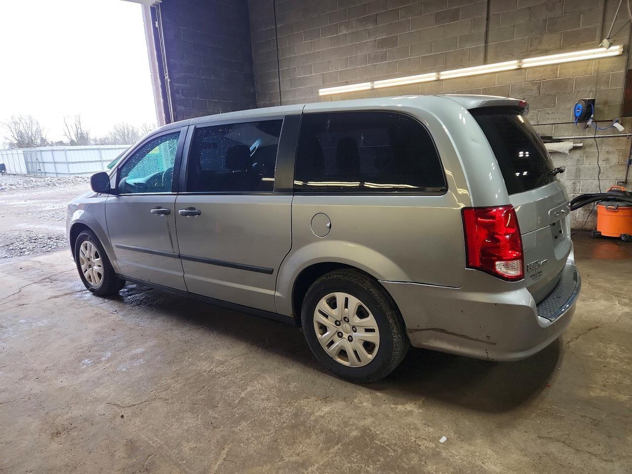 2014 Dodge Grand Caravan Se Silver vin: 2C4RDGBG2ER248178