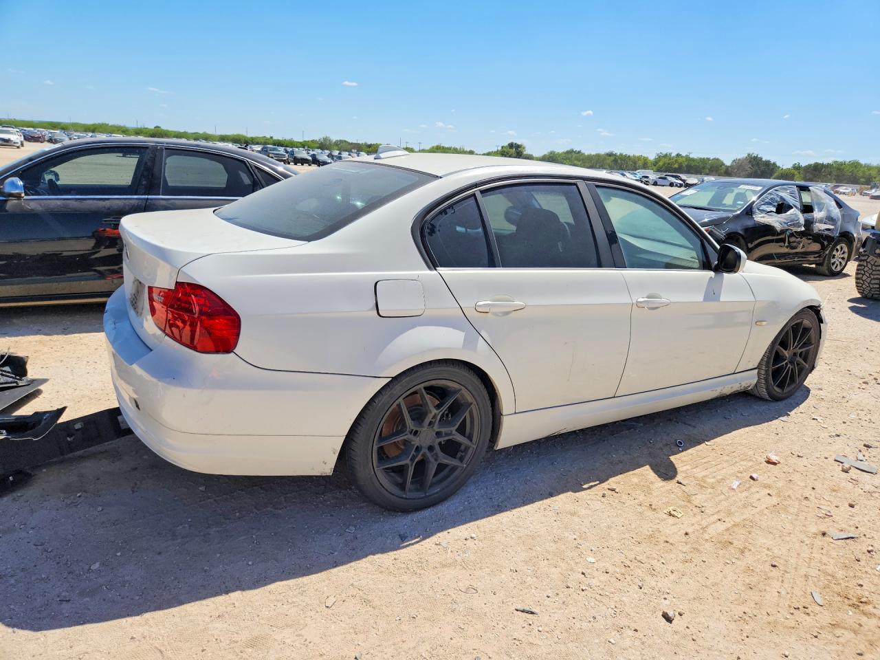 2011 Bmw 328 I White vin: WBAPH7G57BNN07532