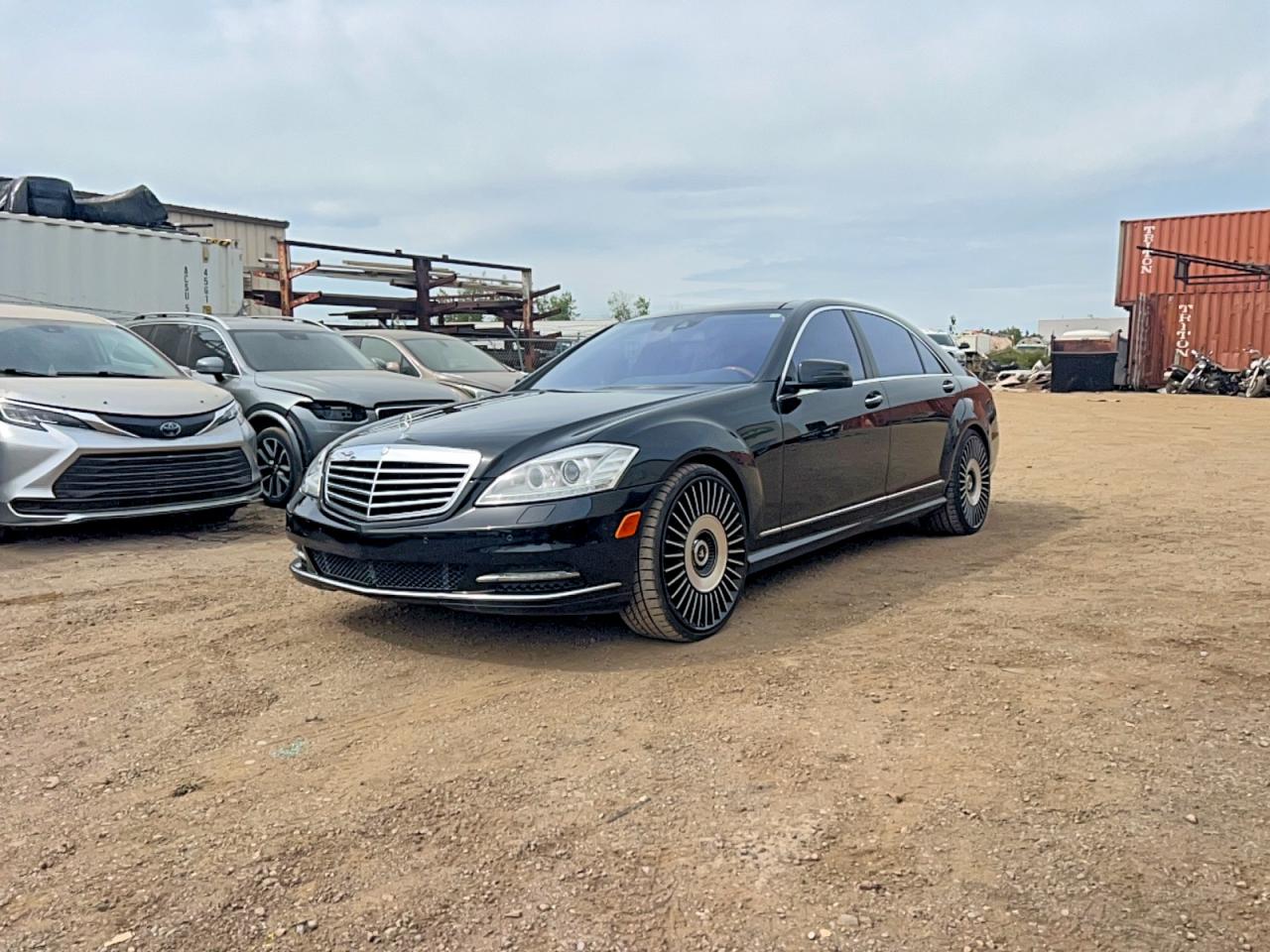 2010 Mercedes-benz S 550 4matic Black vin: WDDNG8GB3AA343488