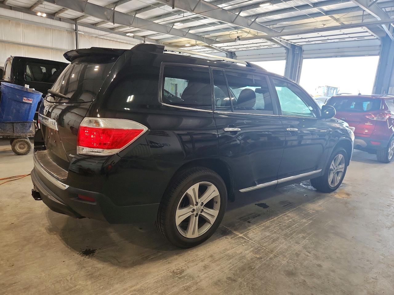 2013 Toyota Highlander Limited Черный vin: 5TDDK3EH1DS238292