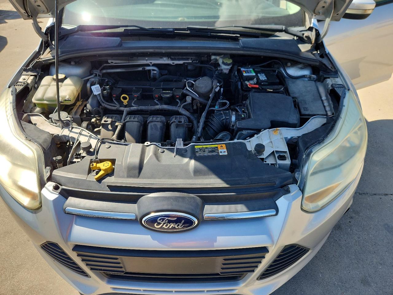 2013 Ford Focus Se Silver vin: 1FADP3F27DL115616