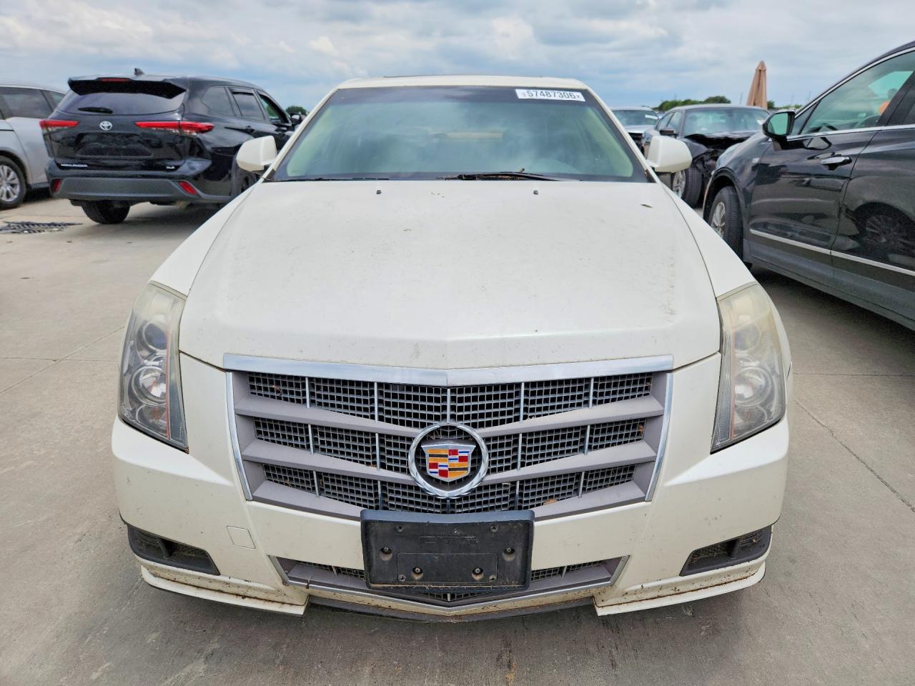 2011 Cadillac Cts Luxury Collection White vin: 1G6DF5EY4B0128923