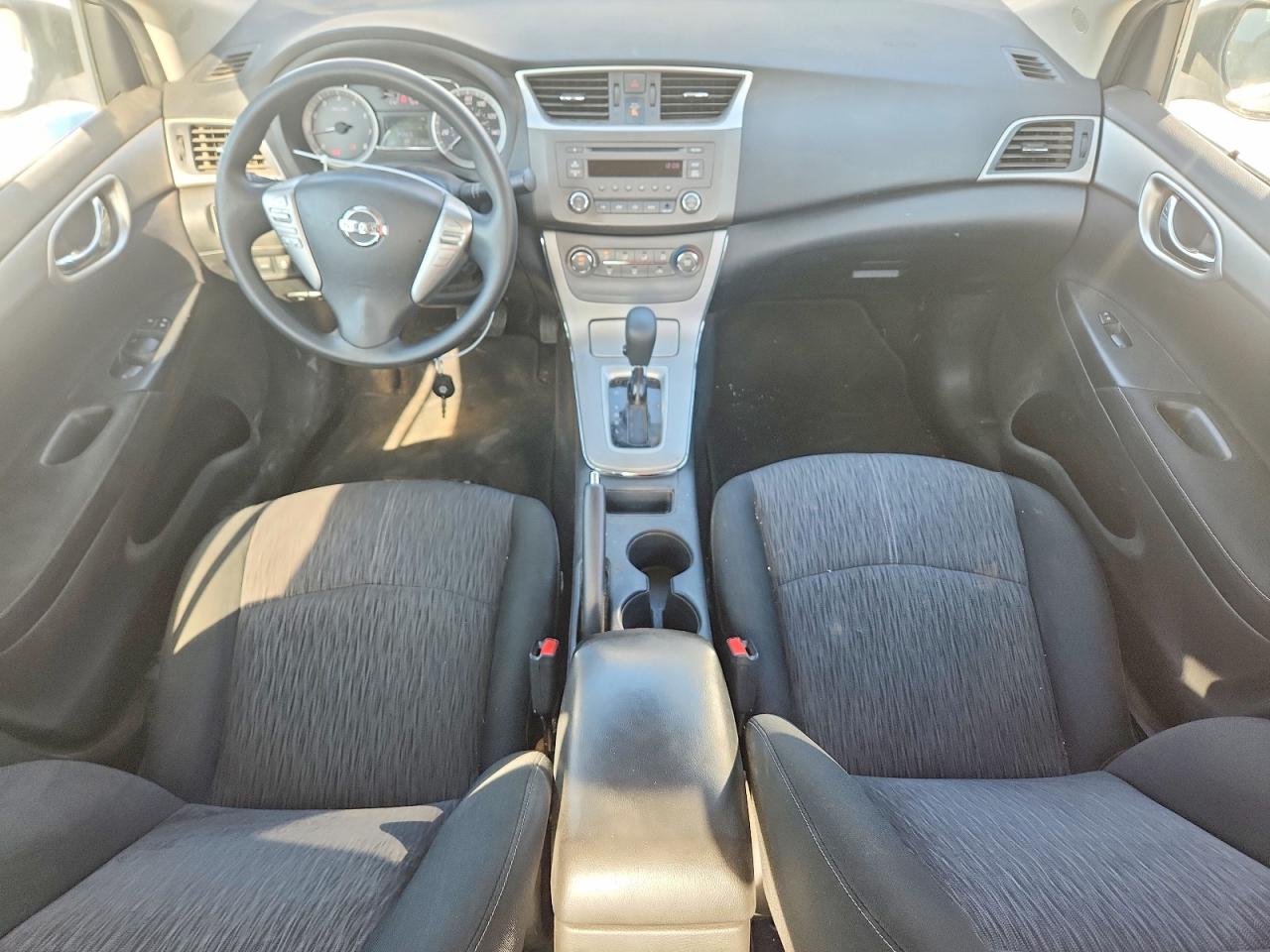 2014 Nissan Sentra Sv Silver vin: 3N1AB7AP0EY263978