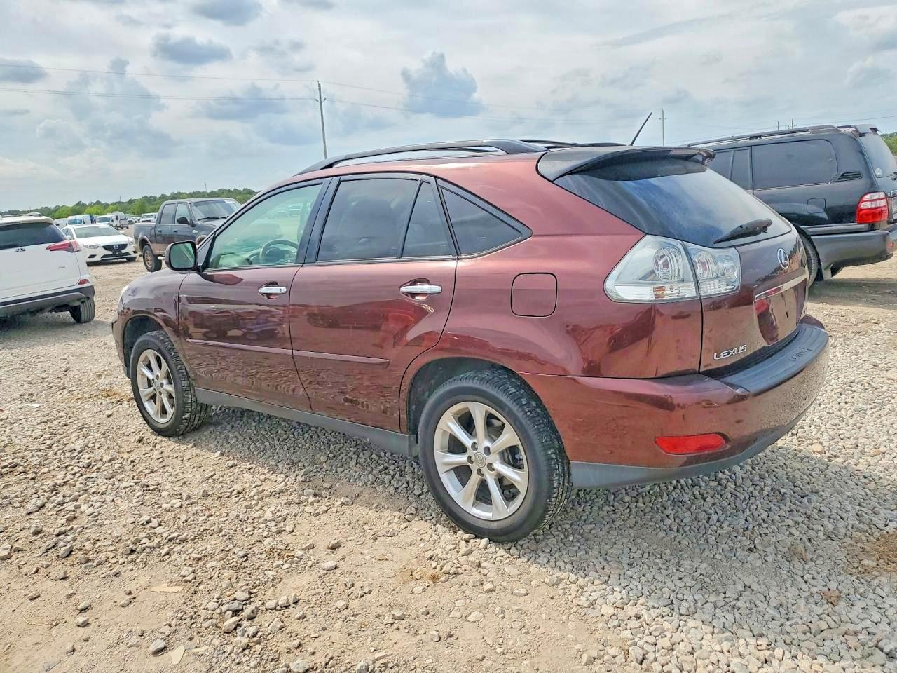 2009 Lexus Rx 350 Maroon vin: JTJGK31UX99852793