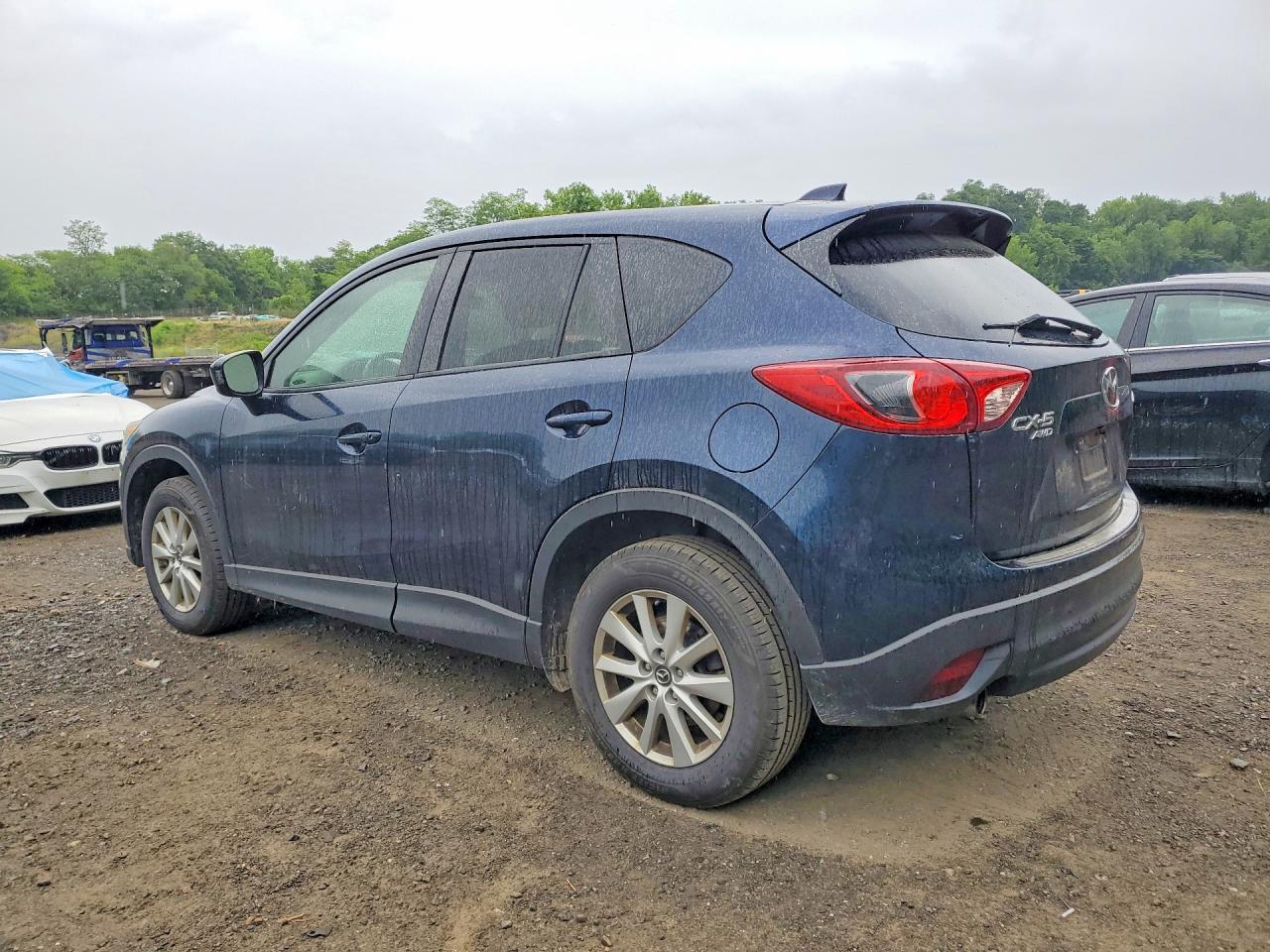 2015 Mazda Cx-5 Touring Blue vin: JM3KE4CY8F0448585