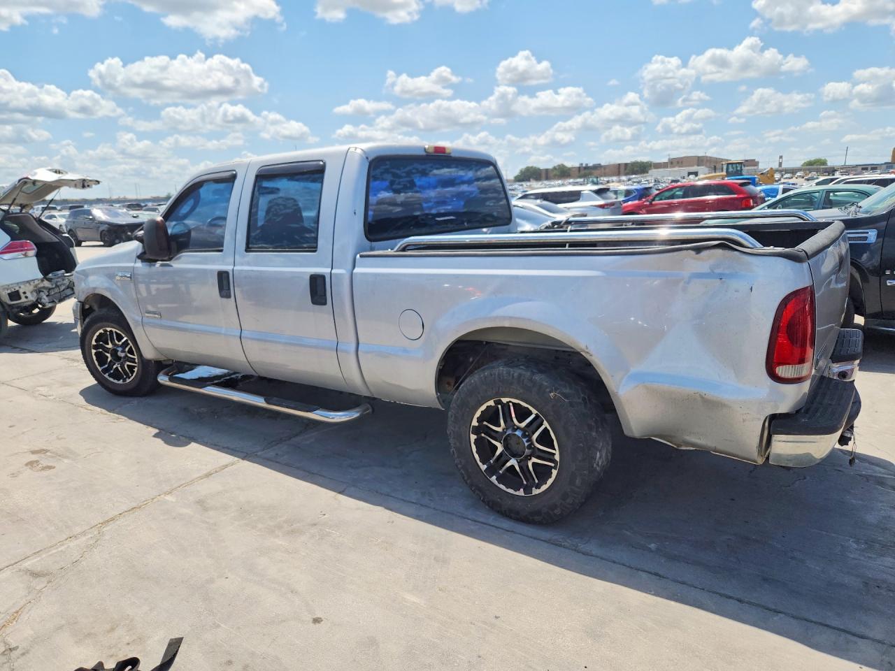 2005 Ford F250 Super Duty Silver vin: 1FTSW20P15ED09762