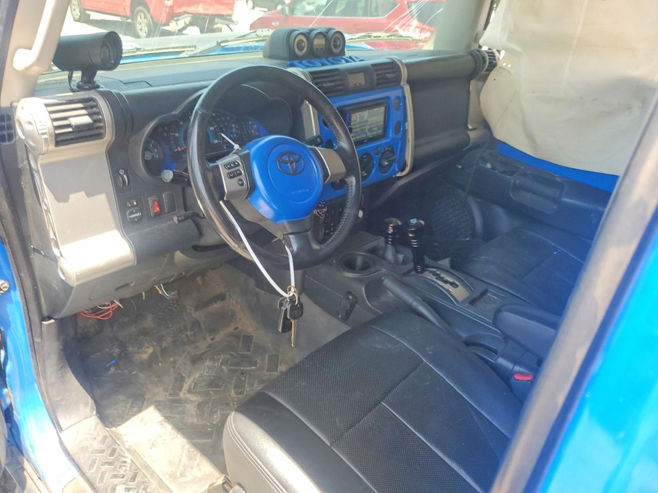2007 Toyota Fj Cruiser Base Синий vin: JTEBU11F770004445
