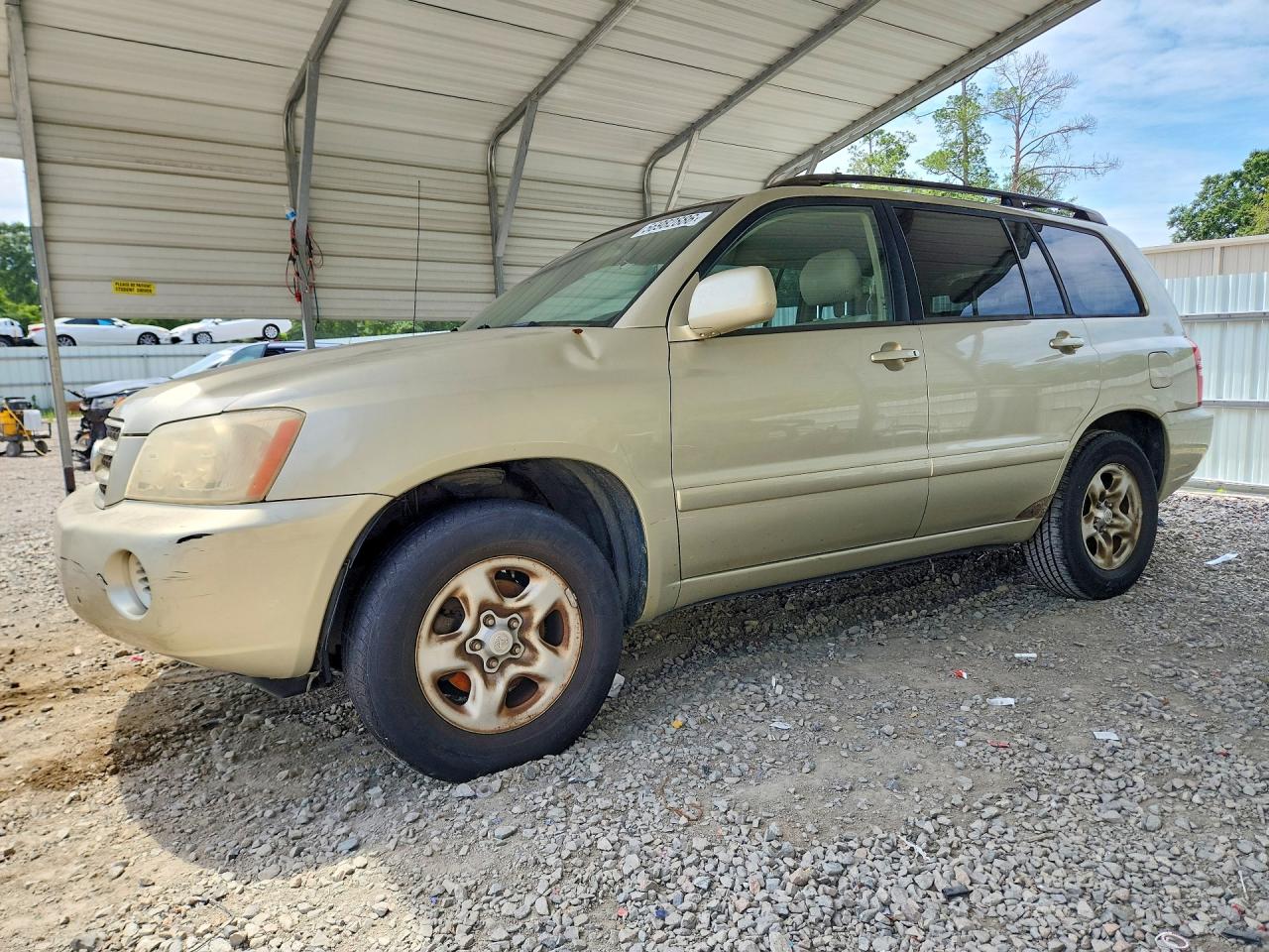 2003 Toyota Highlander Limited Gold vin: JTEGF21A730088965