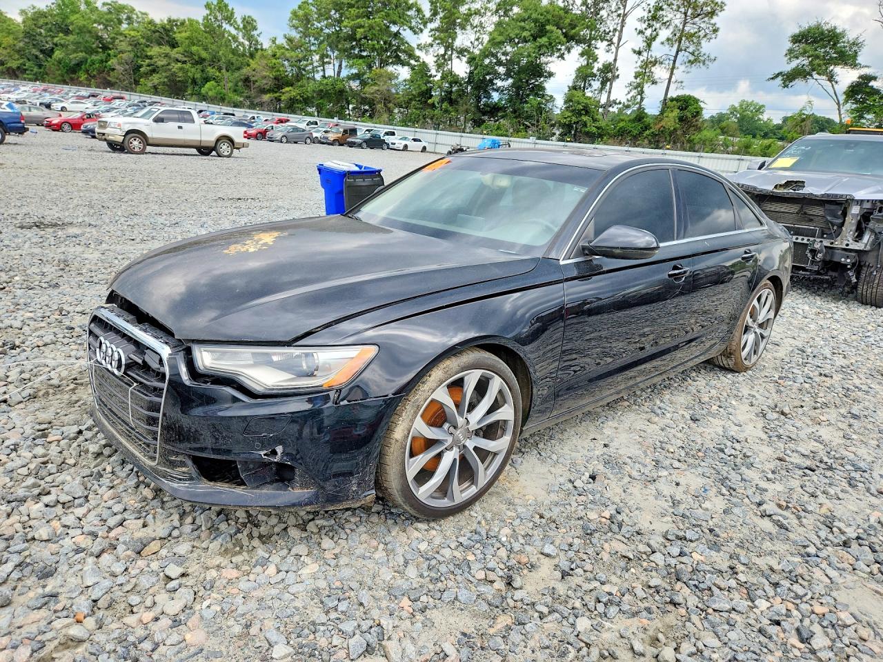 2014 Audi A6 Premium Plus Black vin: WAUGFAFC7EN092462