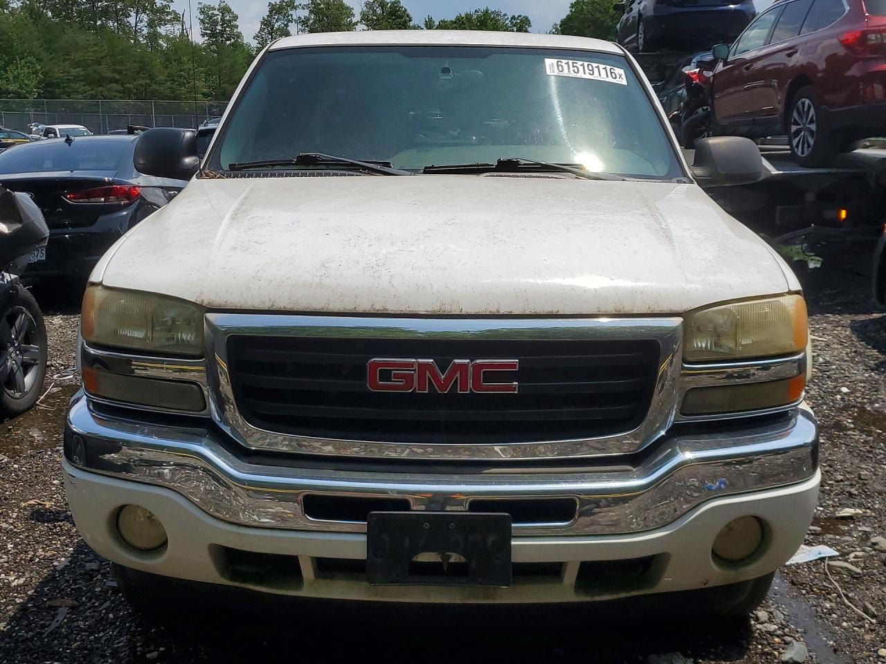2006 Gmc New Sierra K1500 White vin: 1GTEK19B46Z245169