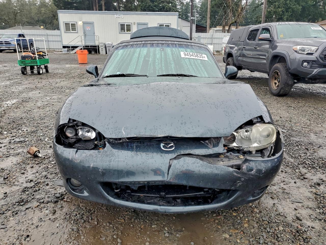 2005 Mazda Mx-5 Miata Base Charcoal vin: JM1NB353750414159