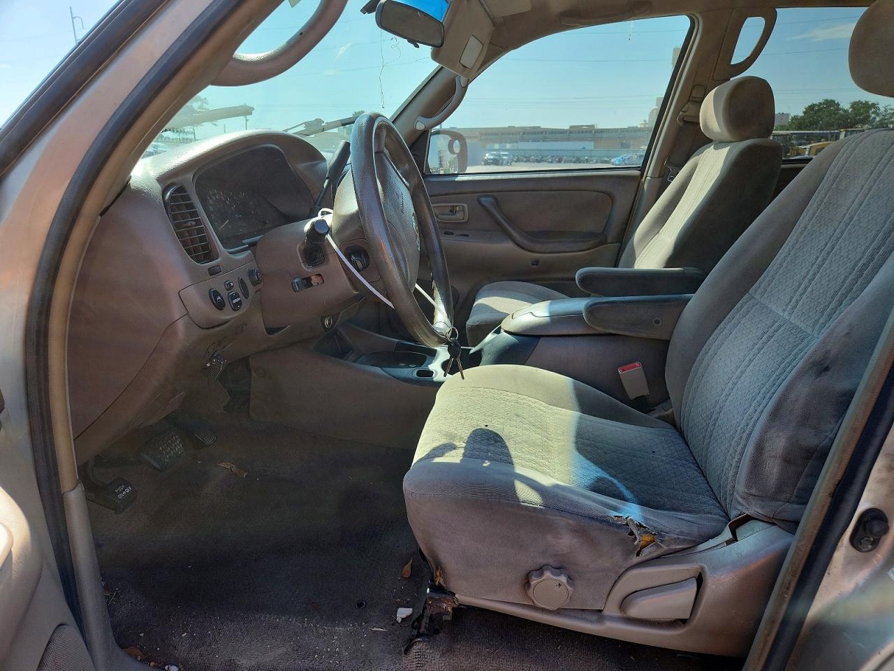 2004 Toyota Tundra Double Cab Sr5 Tan vin: 5TBET34114S447546