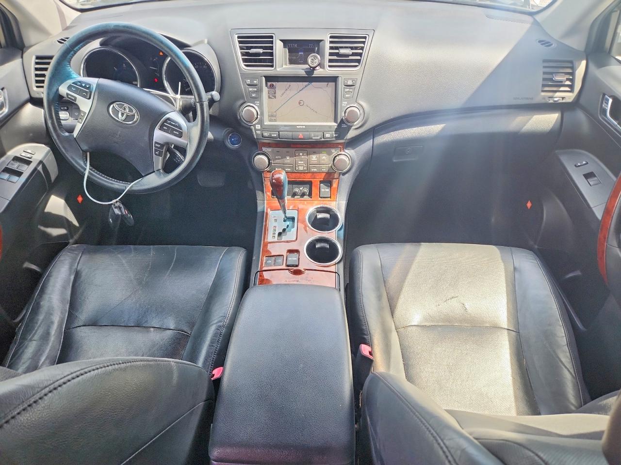 2012 Toyota Highlander Hybrid Limited Gray vin: JTEDC3EH8C2008019