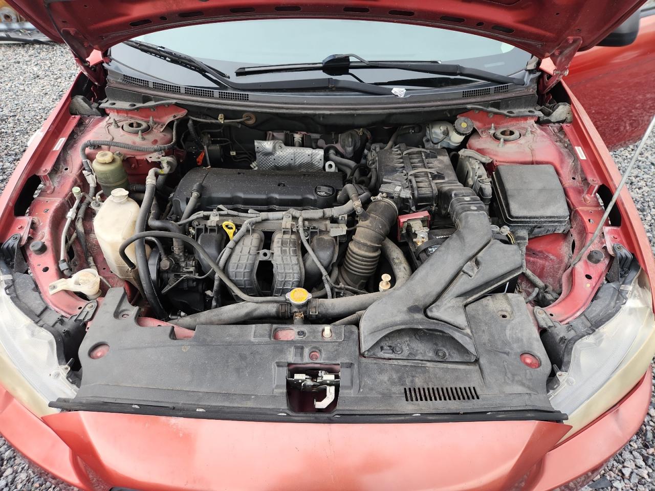 2008 Mitsubishi Lancer De Red vin: JA3AU16U58U012933