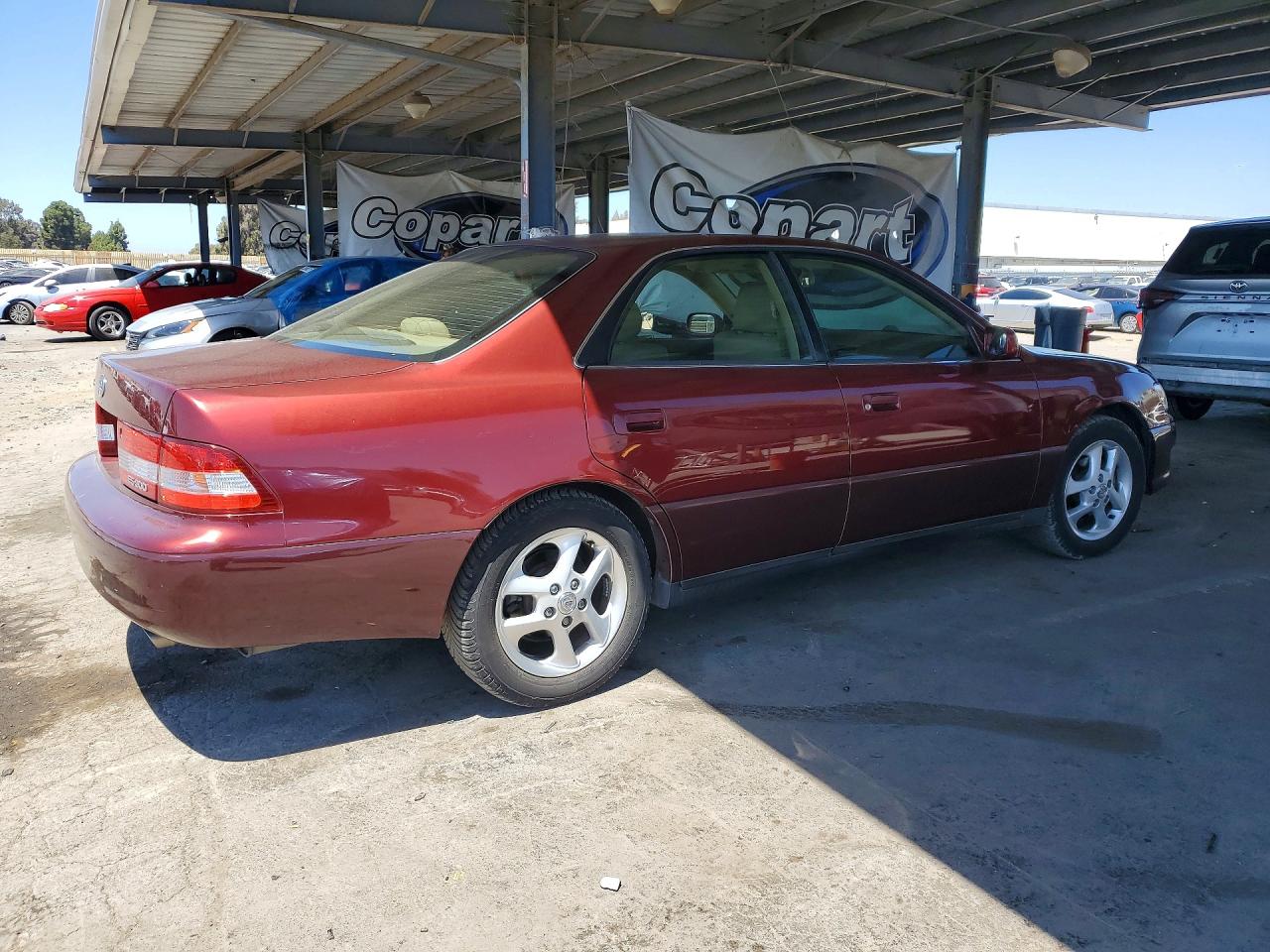2001 Lexus Es 300 Burgundy vin: JT8BF28G410328560
