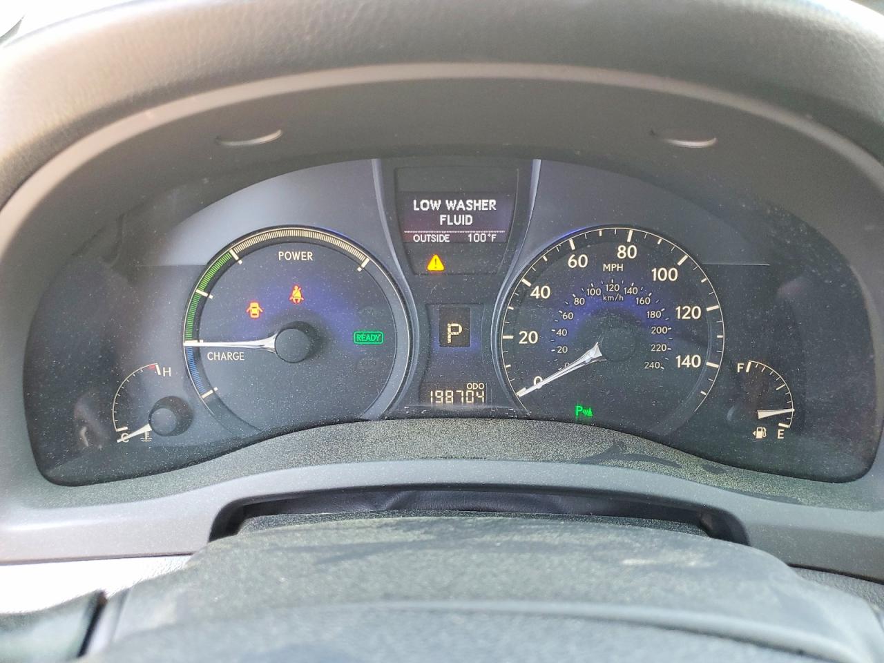 2011 Lexus Rx 450h Gray vin: JTJBC1BA4B2037083