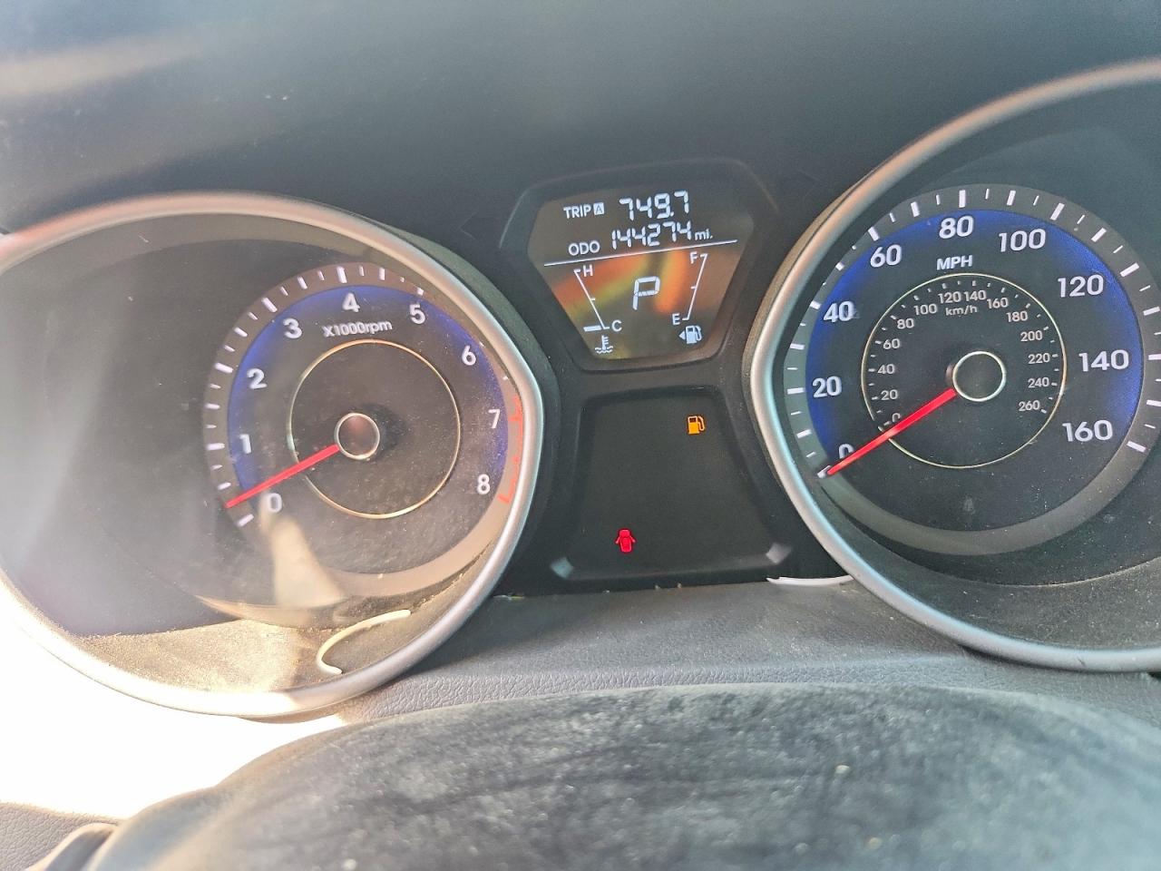 2013 Hyundai Elantra Gls Silver vin: KMHDH4AE3DU575036