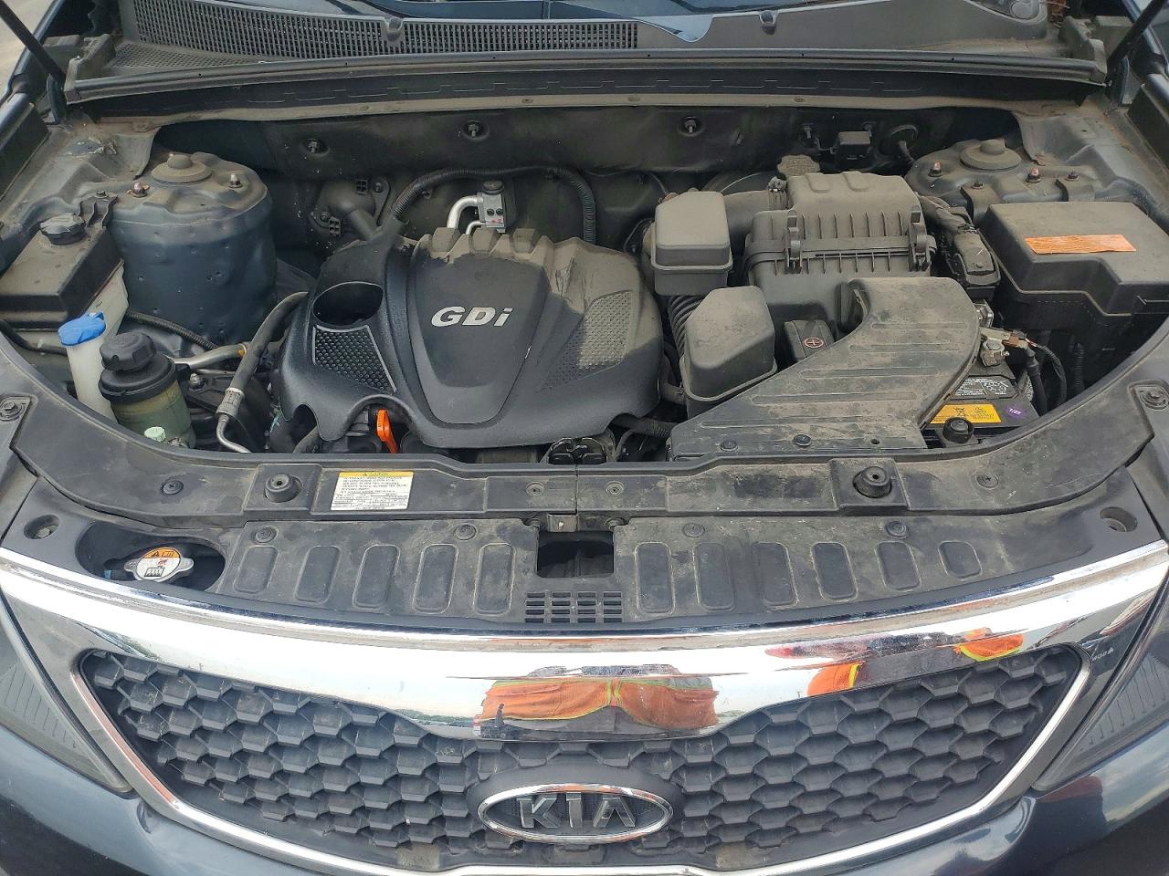 2013 Kia Sorento Lx Синий vin: 5XYKT4A62DG395972