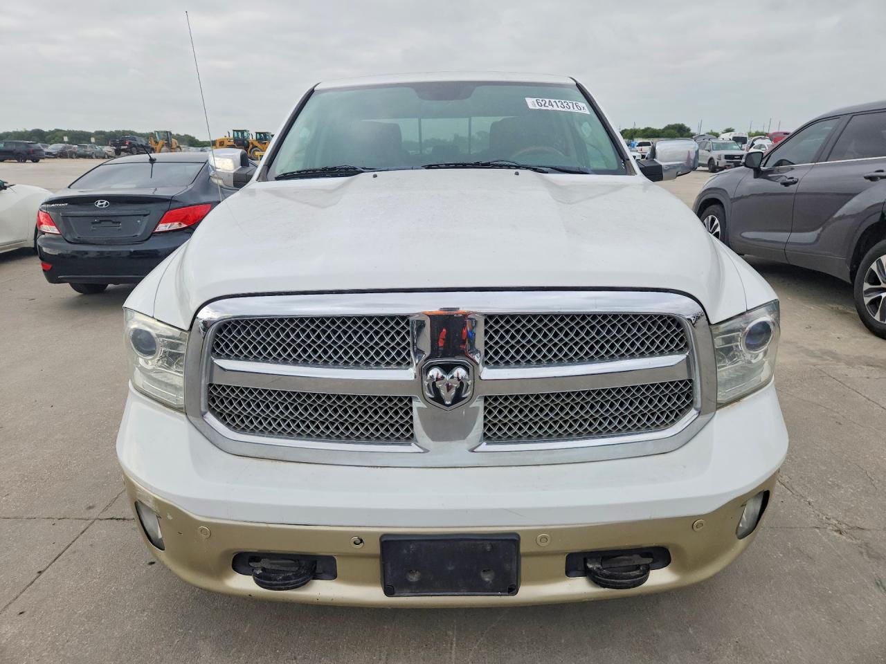 2015 Ram 1500 Longhorn White vin: 1C6RR7PM1FS534563