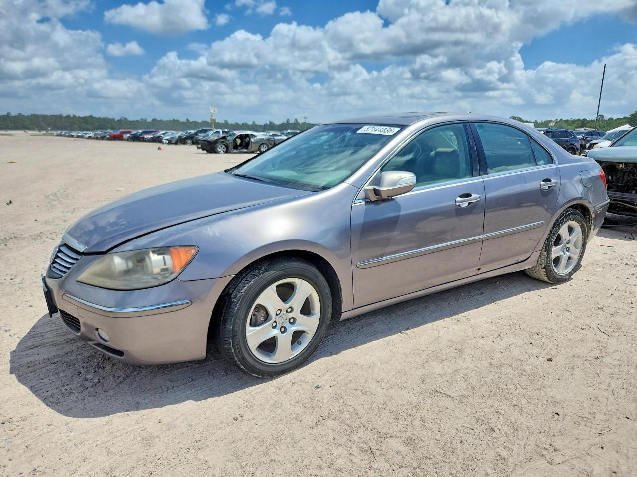 2006 Acura Rl Gray vin: JH4KB16506C007936