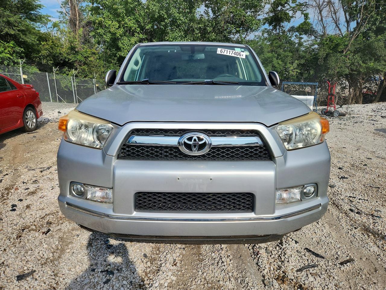 2011 Toyota 4runner Sr5 Silver vin: JTEBU5JR6B5069087