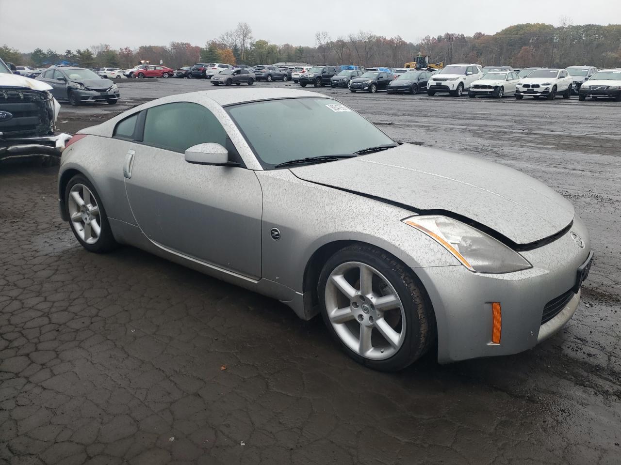 2003 Nissan 350z Coupe Серебряный vin: JN1AZ34E33T011923