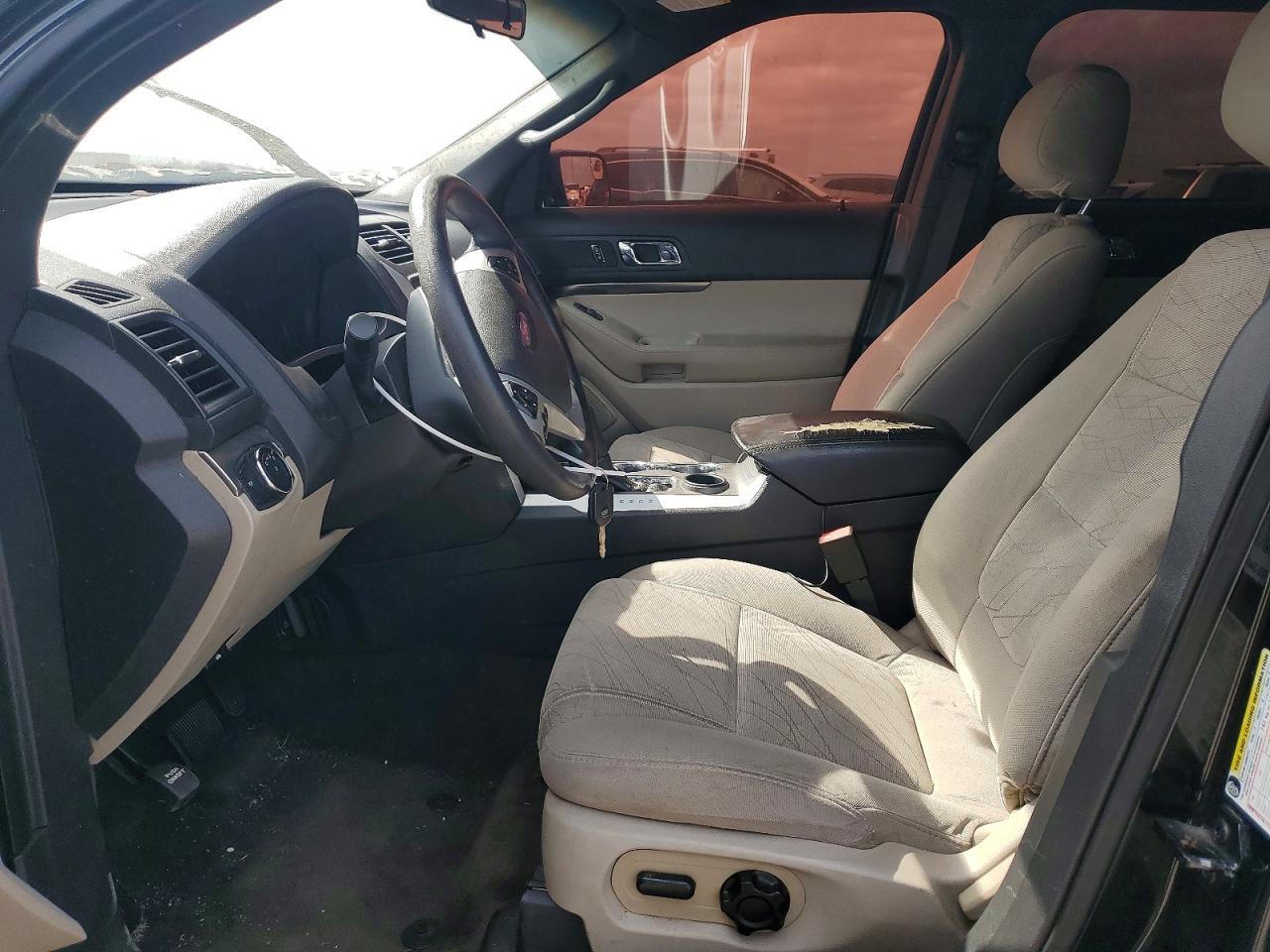 2015 Ford Explorer Cream vin: 1FM5K7B89FGA13661