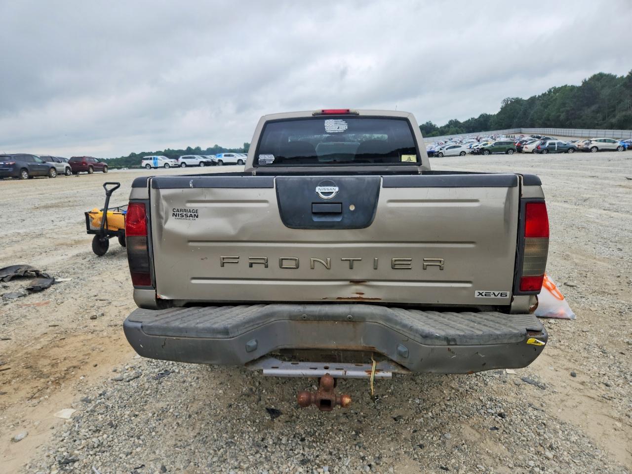 2004 Nissan Frontier Xe-v6 Gray vin: 1N6ED29X54C469155