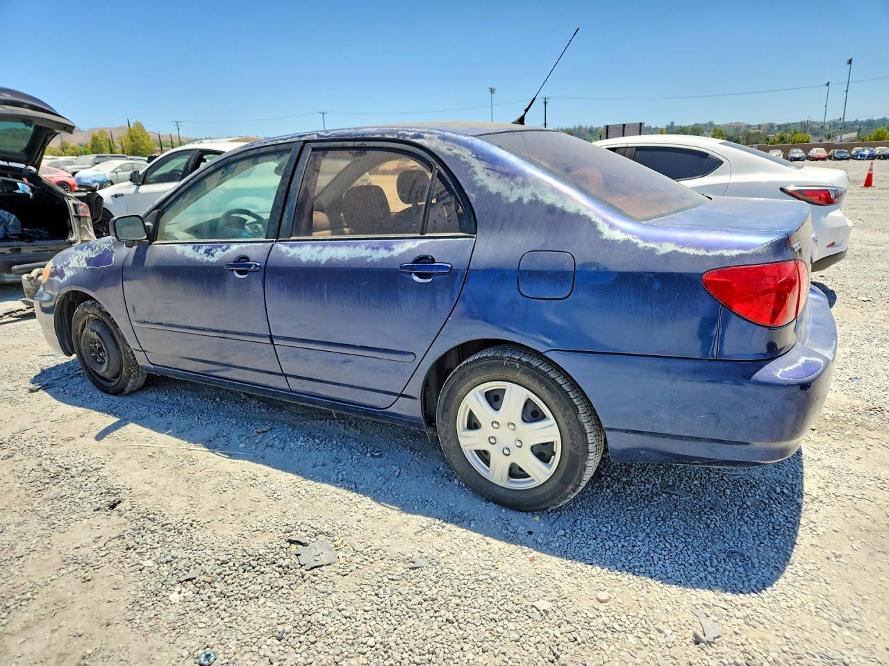 2005 Toyota Corolla Le Blue vin: 1NXBR32E35Z516650