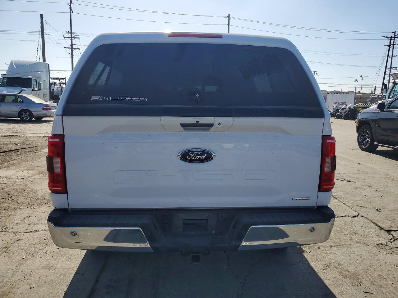 2021 Ford F150 Supercrew White vin: 1FTFW1E80MKD33676
