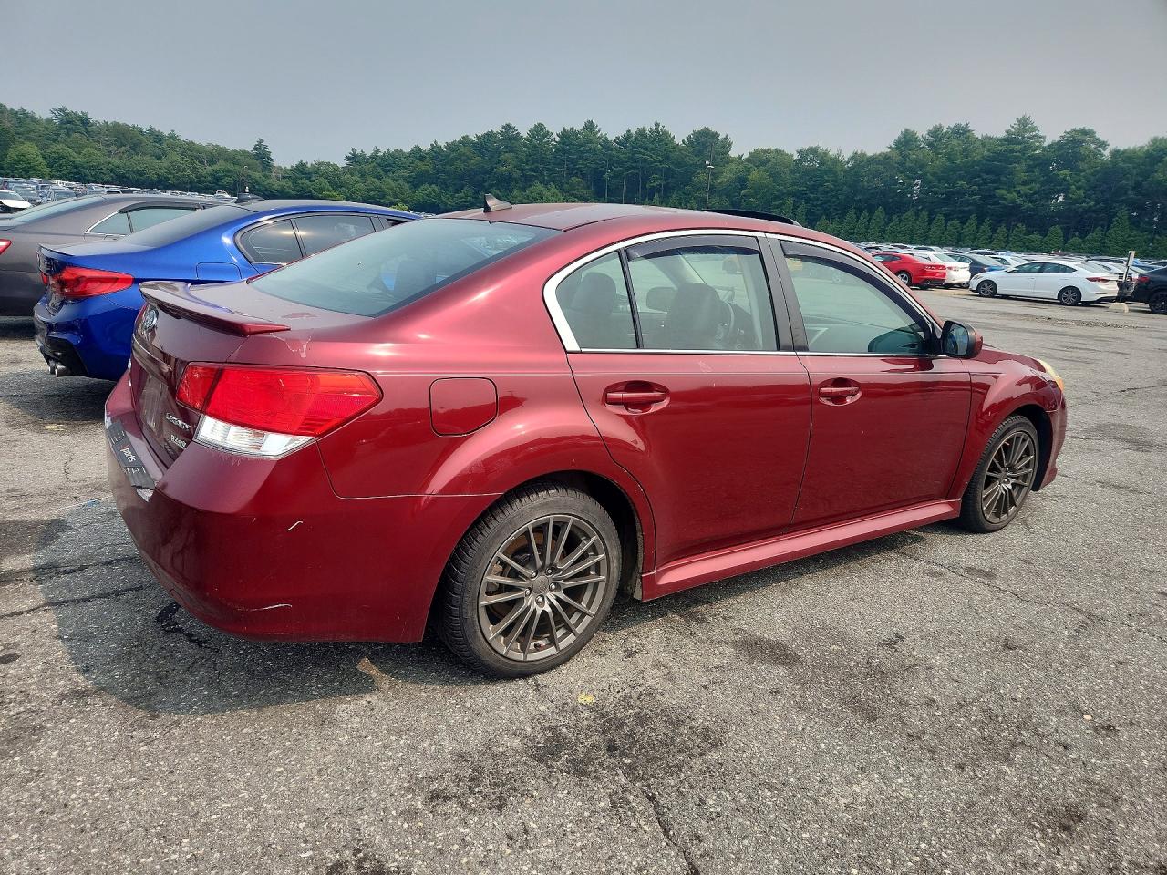2011 Subaru Legacy 2.5i Limited Red vin: 4S3BMBL67B3218950
