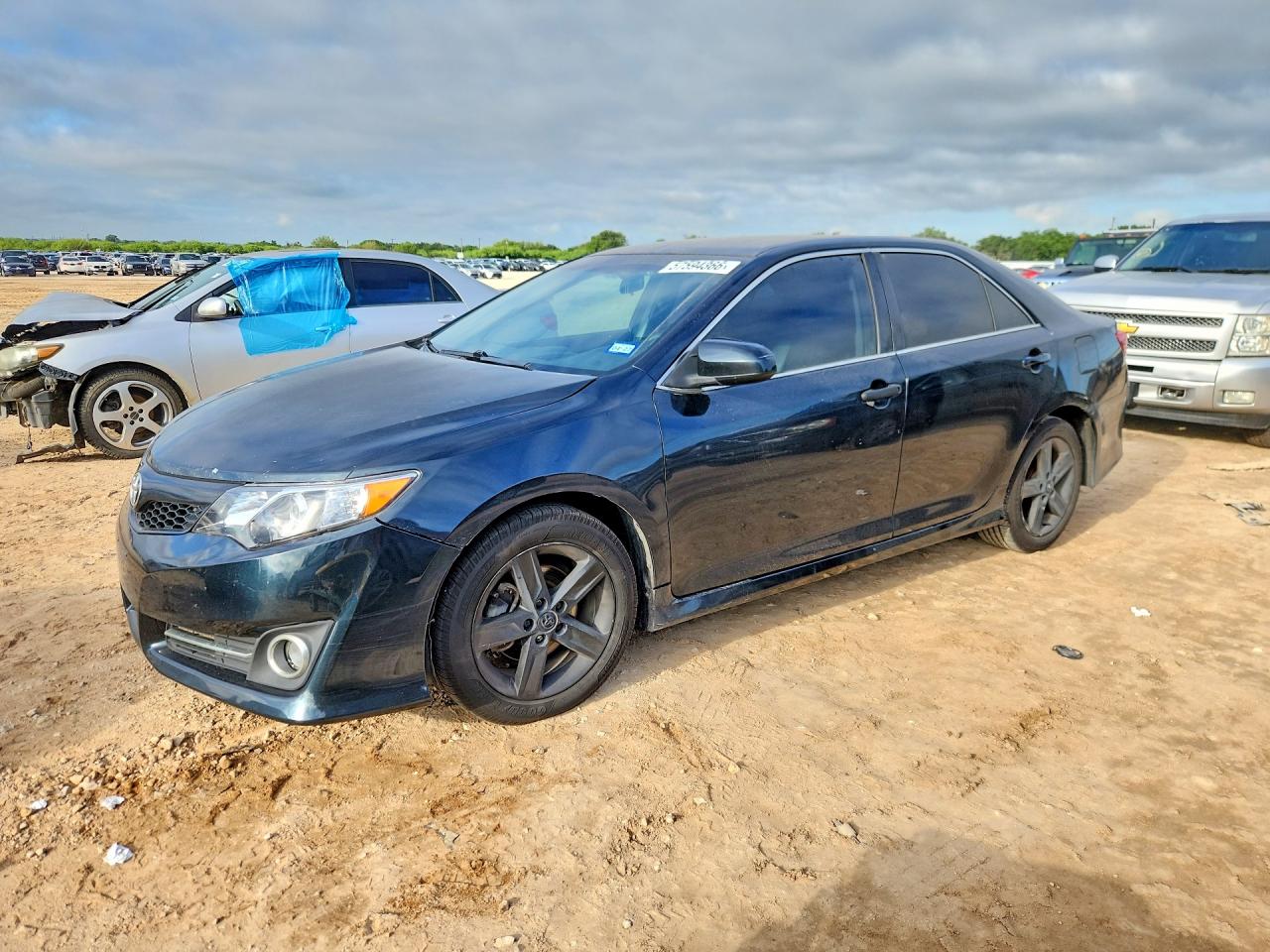 2014 Toyota Camry Se Черный vin: 4T1BF1FK0EU331291
