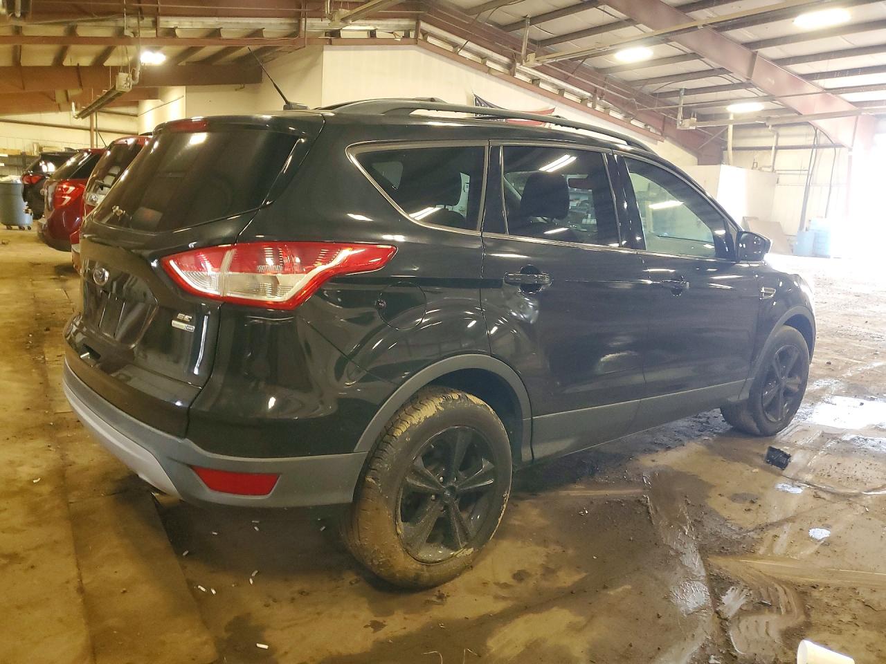 2014 Ford Escape Se Black vin: 1FMCU9GX8EUD89720