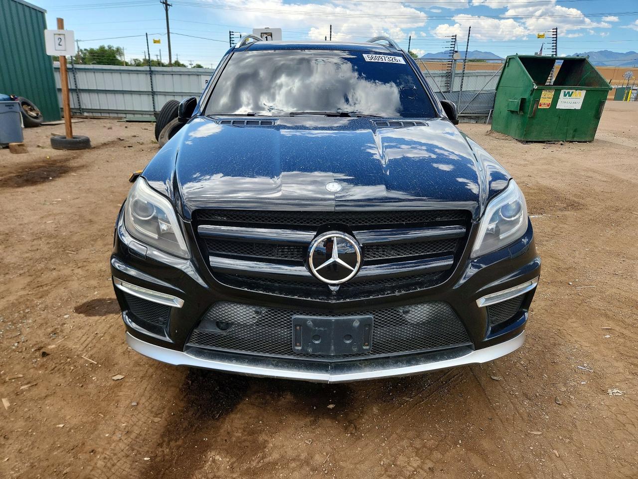 2015 Mercedes-benz Gl 63 Amg Black vin: 4JGDF7EE1FA541957
