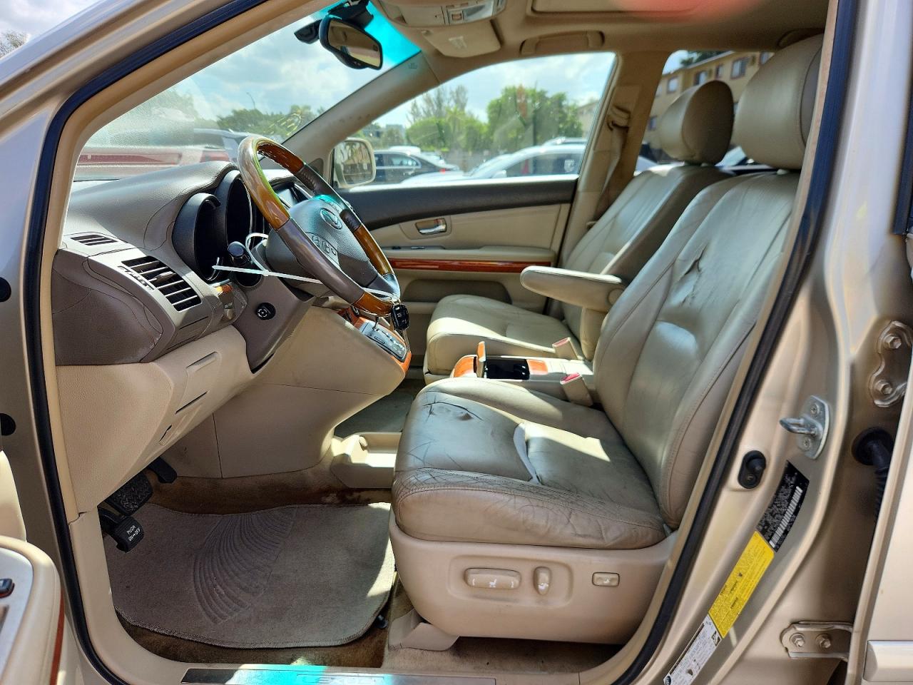 2007 Lexus Rx 350 Beige vin: JTJGK31U470001350