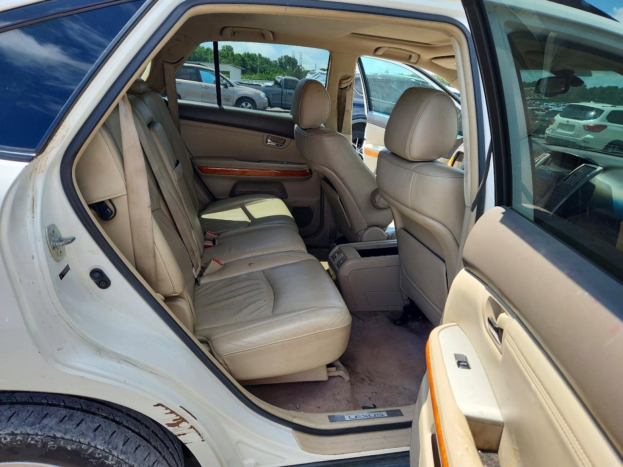 2005 Lexus Rx 330 White vin: 2T2GA31U55C032708