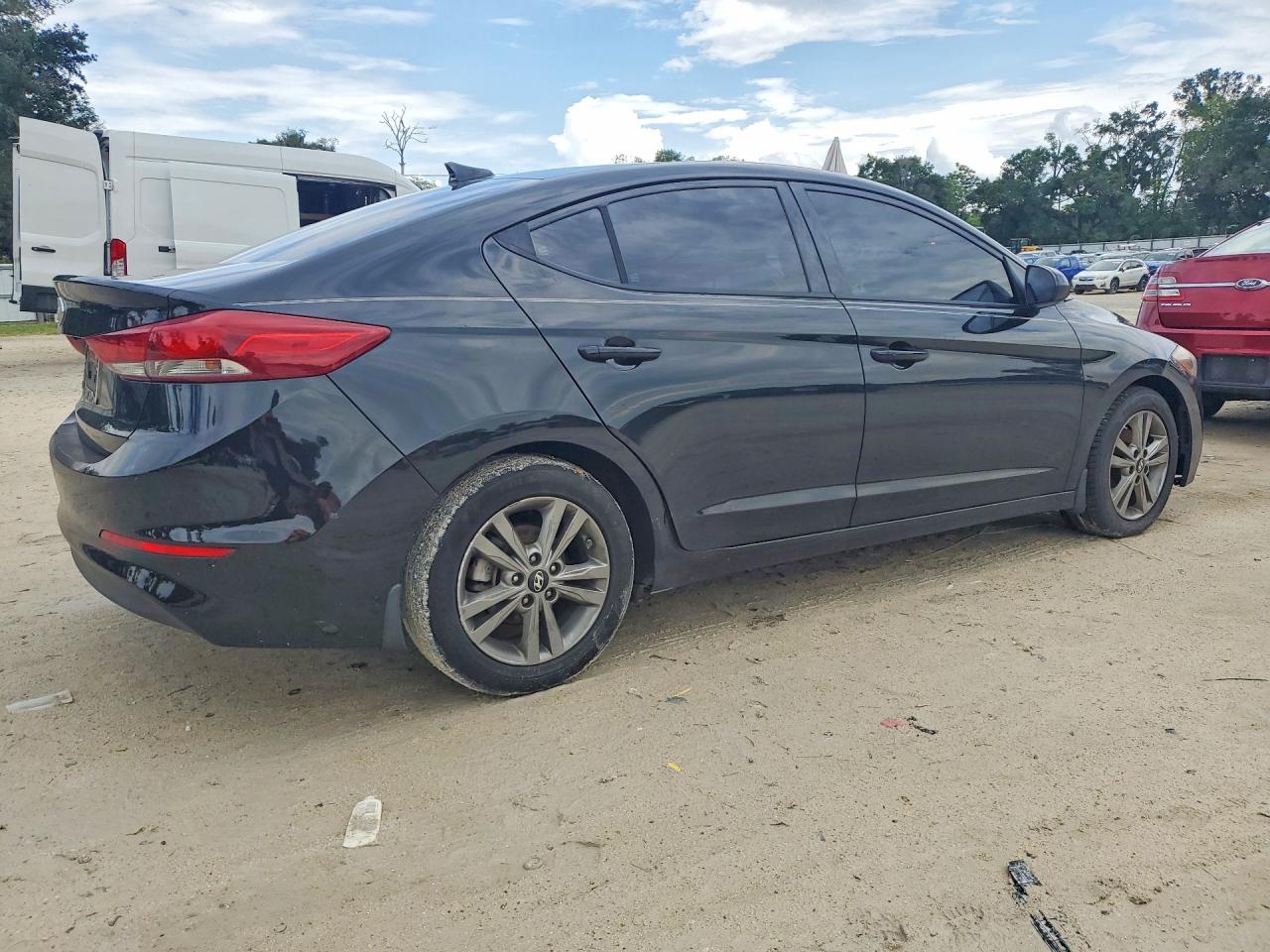 2018 Hyundai Elantra Value Edition Black vin: 5NPD84LF9JH226690