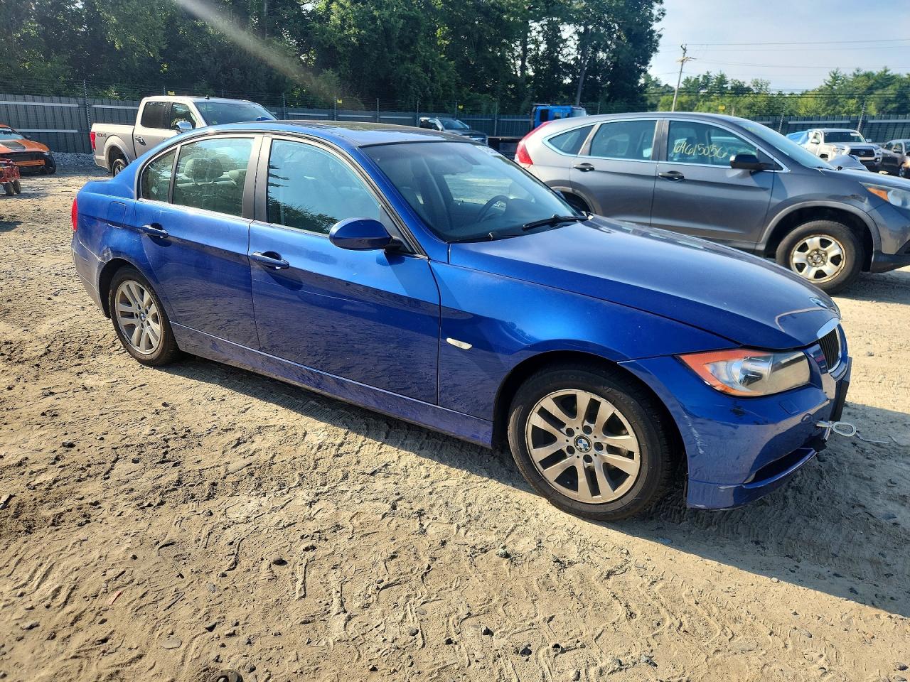 2007 Bmw 328 Xi Sulev Blue vin: WBAVC73517KP32890