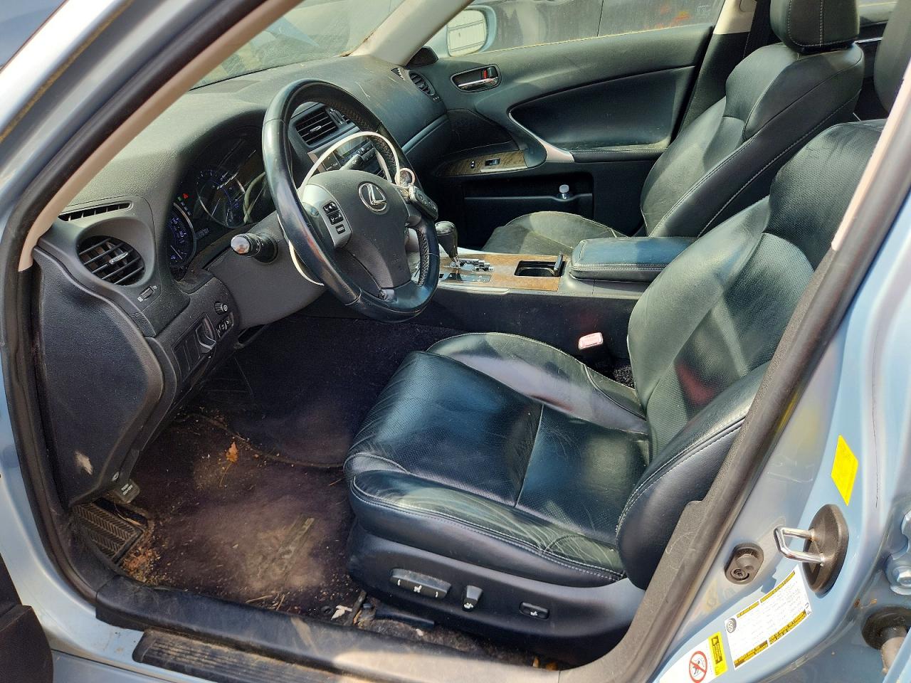 2011 Lexus Is 250 Blue vin: JTHCF5C25B5045834