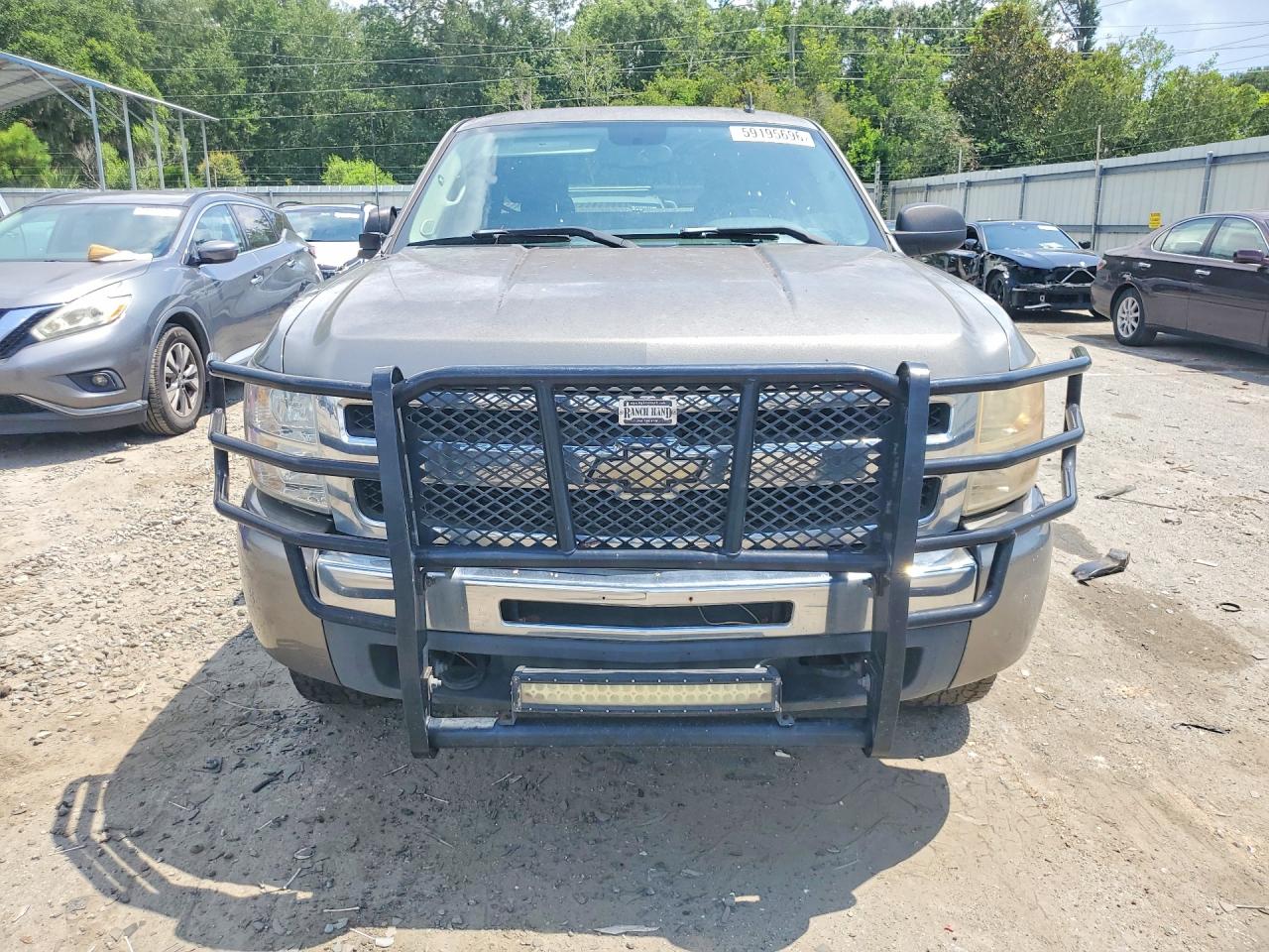 2009 Chevrolet Silverado K1500 Lt Gray vin: 1GCEK29099Z266771