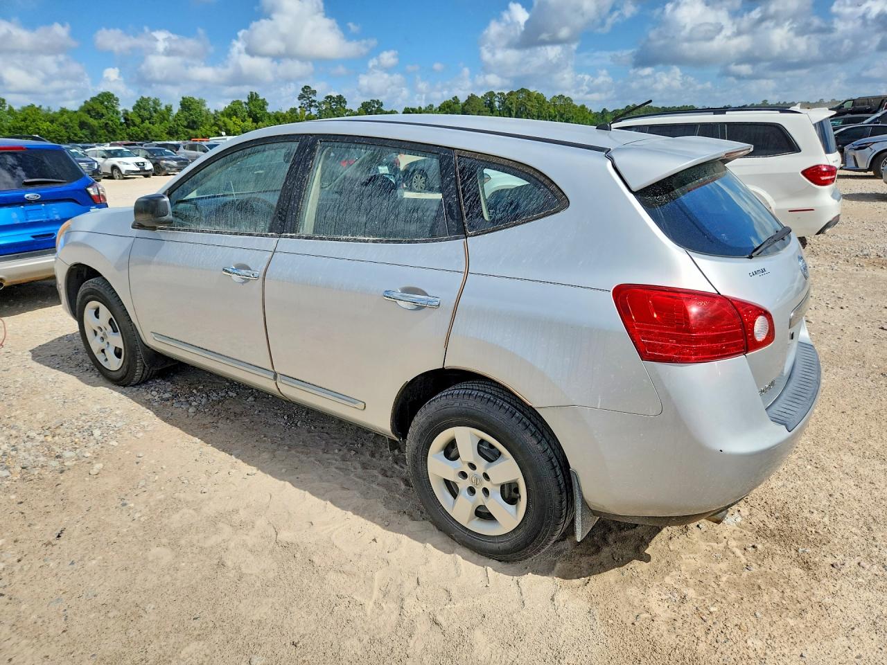 2011 Nissan Rogue S/sv/krom Silver vin: JN8AS5MV4BW303921