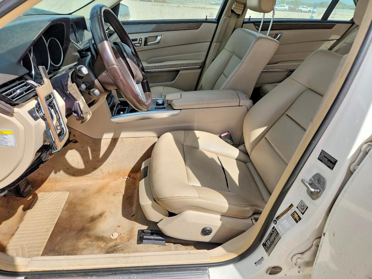 2014 Mercedes-benz E 350 4matic White vin: WDDHF8JBXEA890790